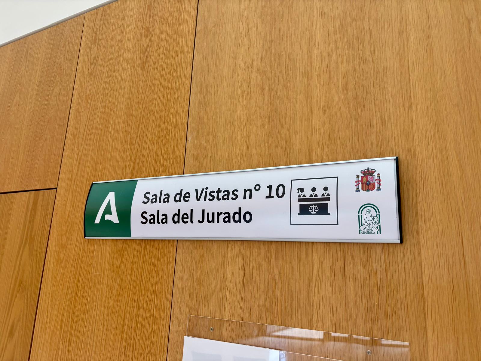Sala de vistas de la Audiencia Provincial de Córdoba