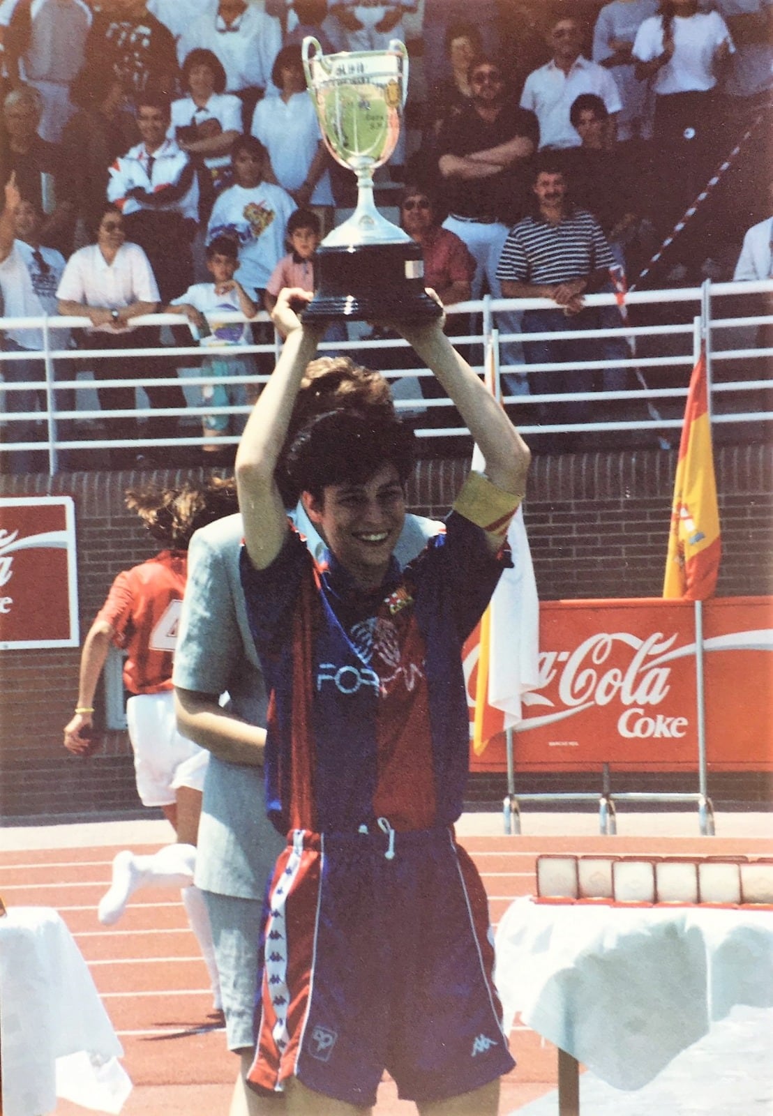 &#039;Kety&#039; Pulido levanta la Copa de la Reina en 1994