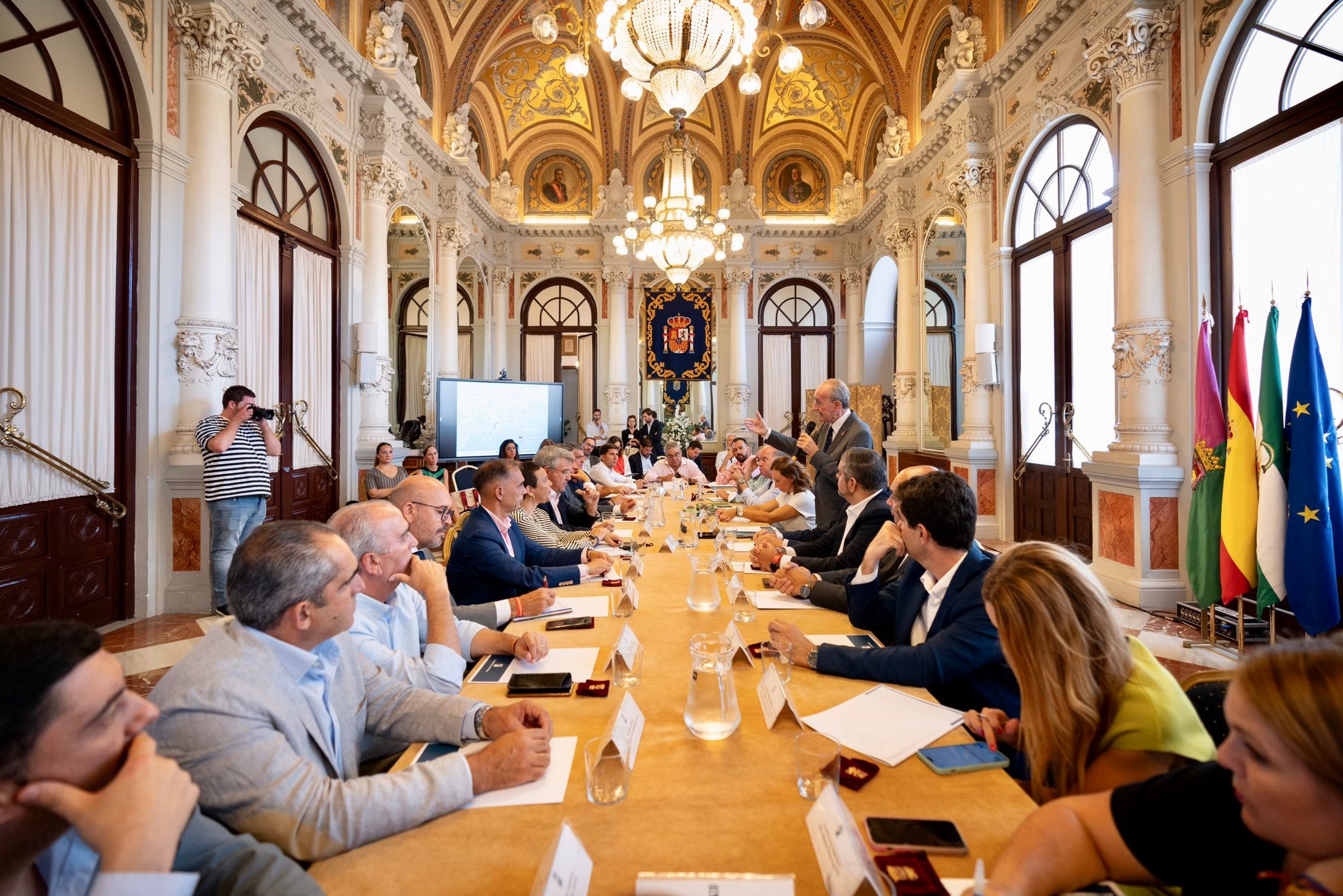 Reunión de alcaldes este martes en yel Ayuntamiento de Málaga