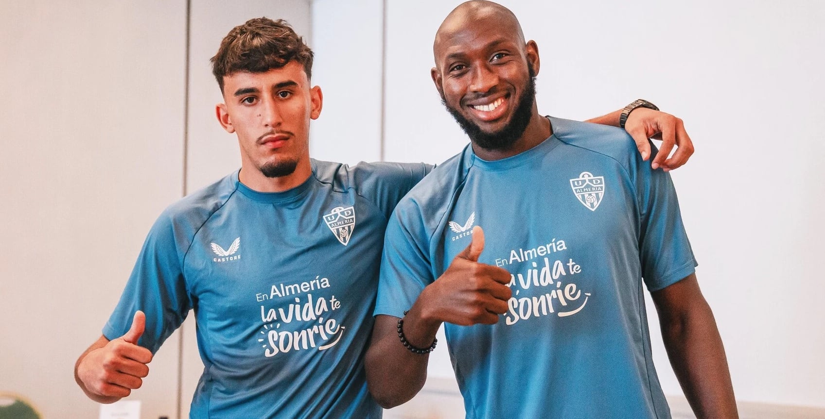 Rachad y Koné han entrenado juntos este jueves por la tarde en Benahavís.
