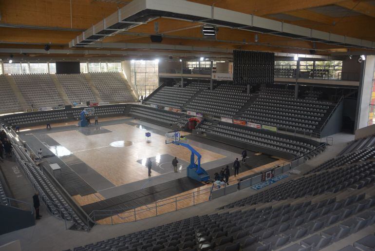 Imagen del interior del Pabellón