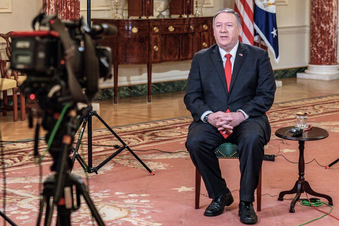 Imagen del secretario de Estado de Estados Unidos, Mike Pompeo.