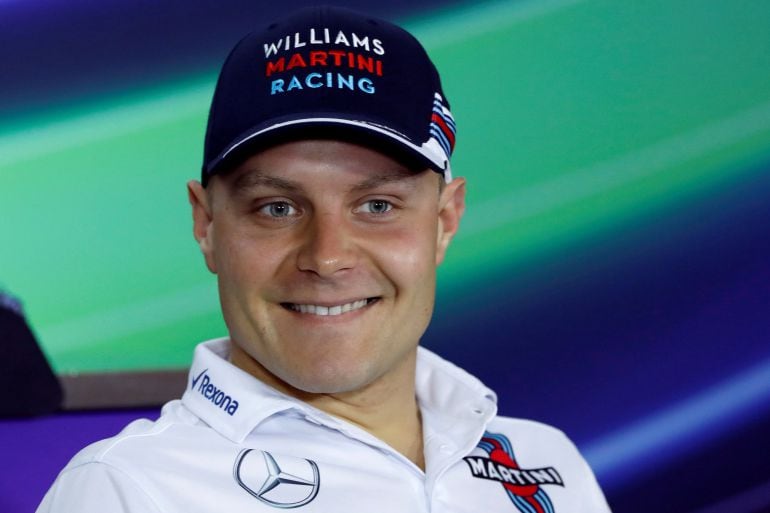 El piloto finlandés Valtteri Bottas