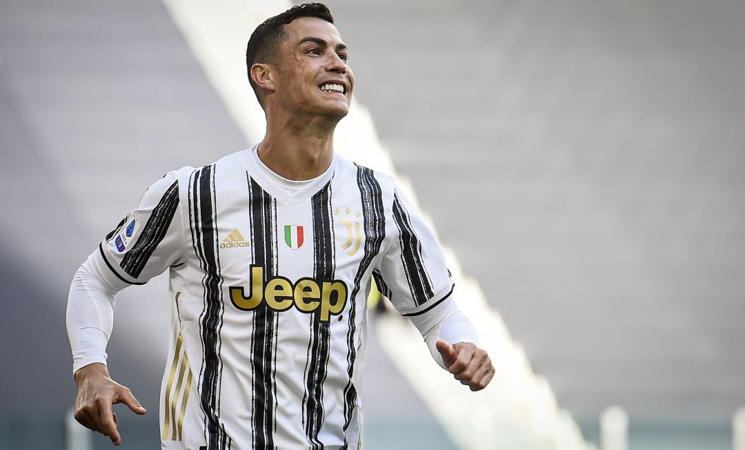 Cristiano Ronaldo, en un partido con la Juventus de Turin.