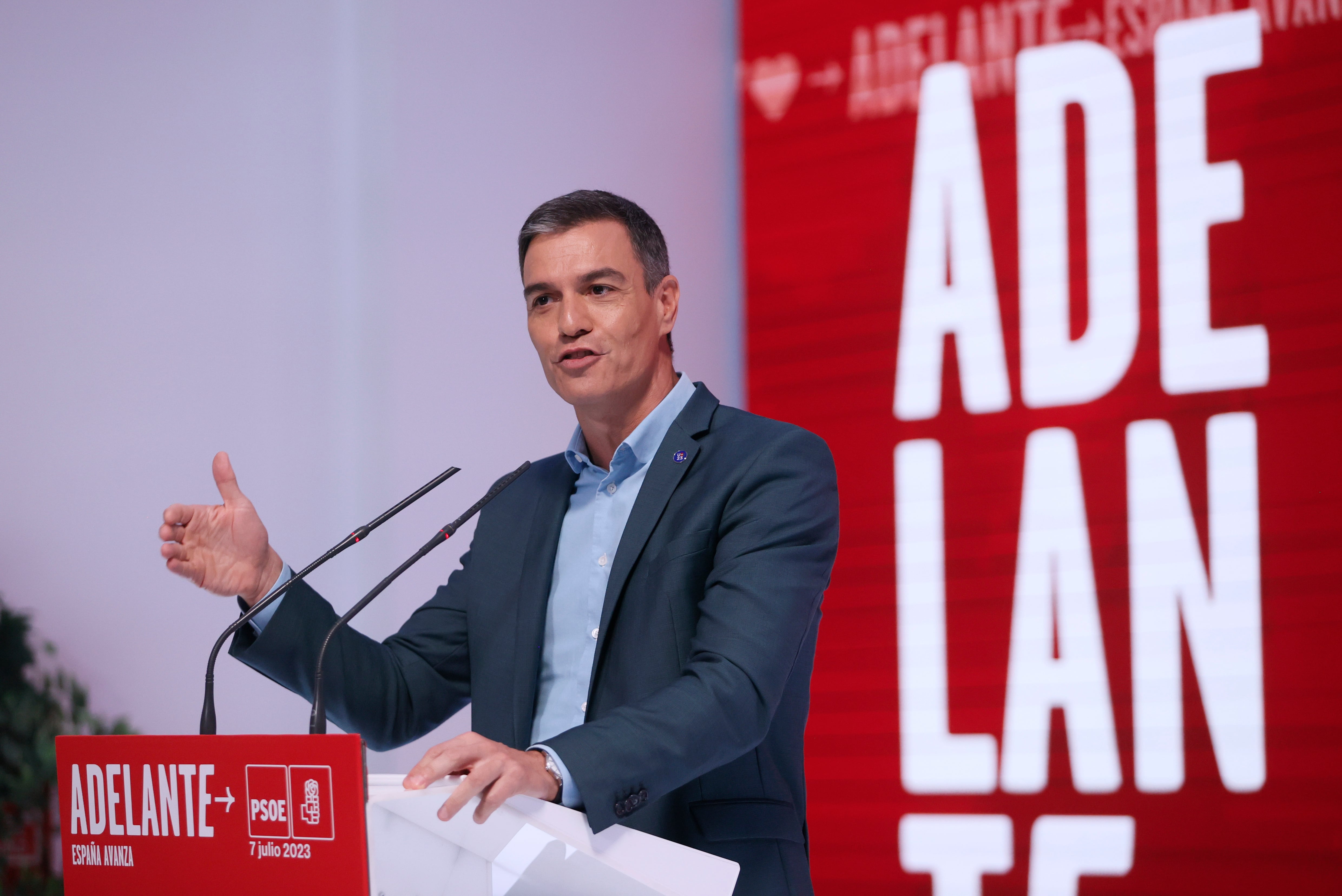 El secretario general del PSOE y presidente del Gobierno, Pedro Sánchez, en una imagen de archivo