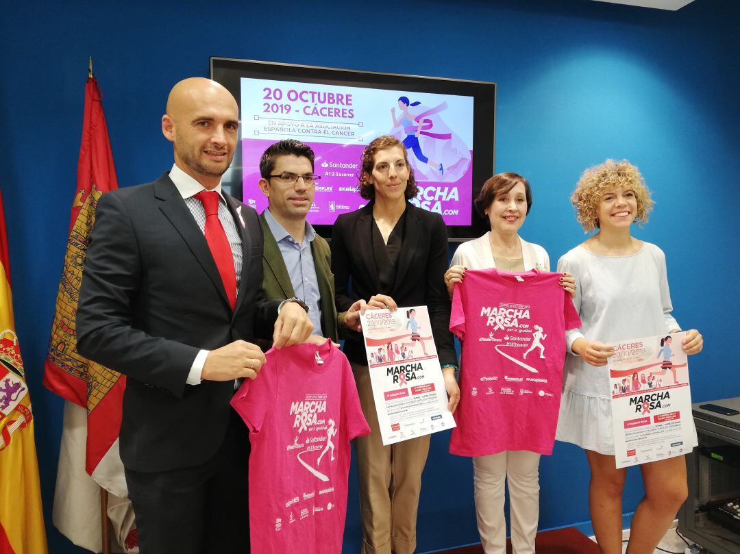 Presentación de la II Carrera de la Mujer &quot;123 a Correr&quot; y la II Marcha Rosa