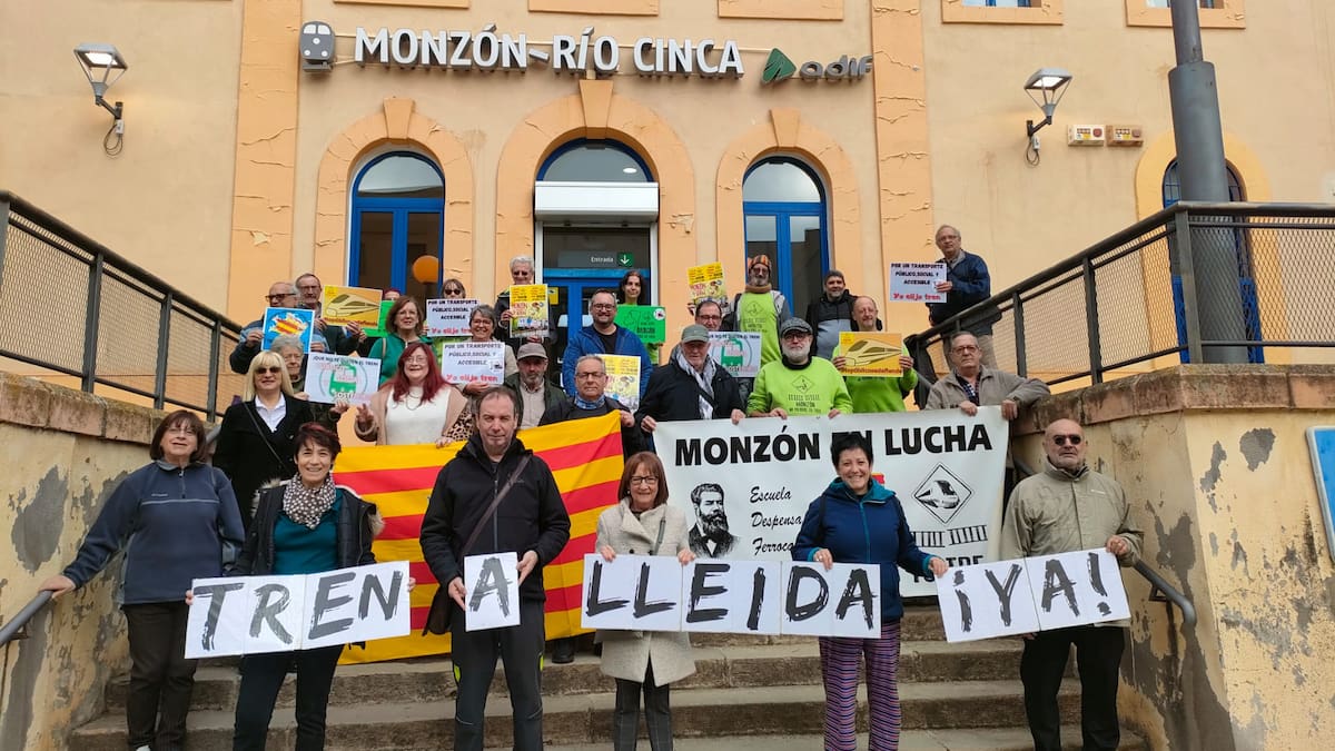 Entrevista a Vicente Guerrero, portavoz de la PLataforma "Monzón no pierdas tu tren"