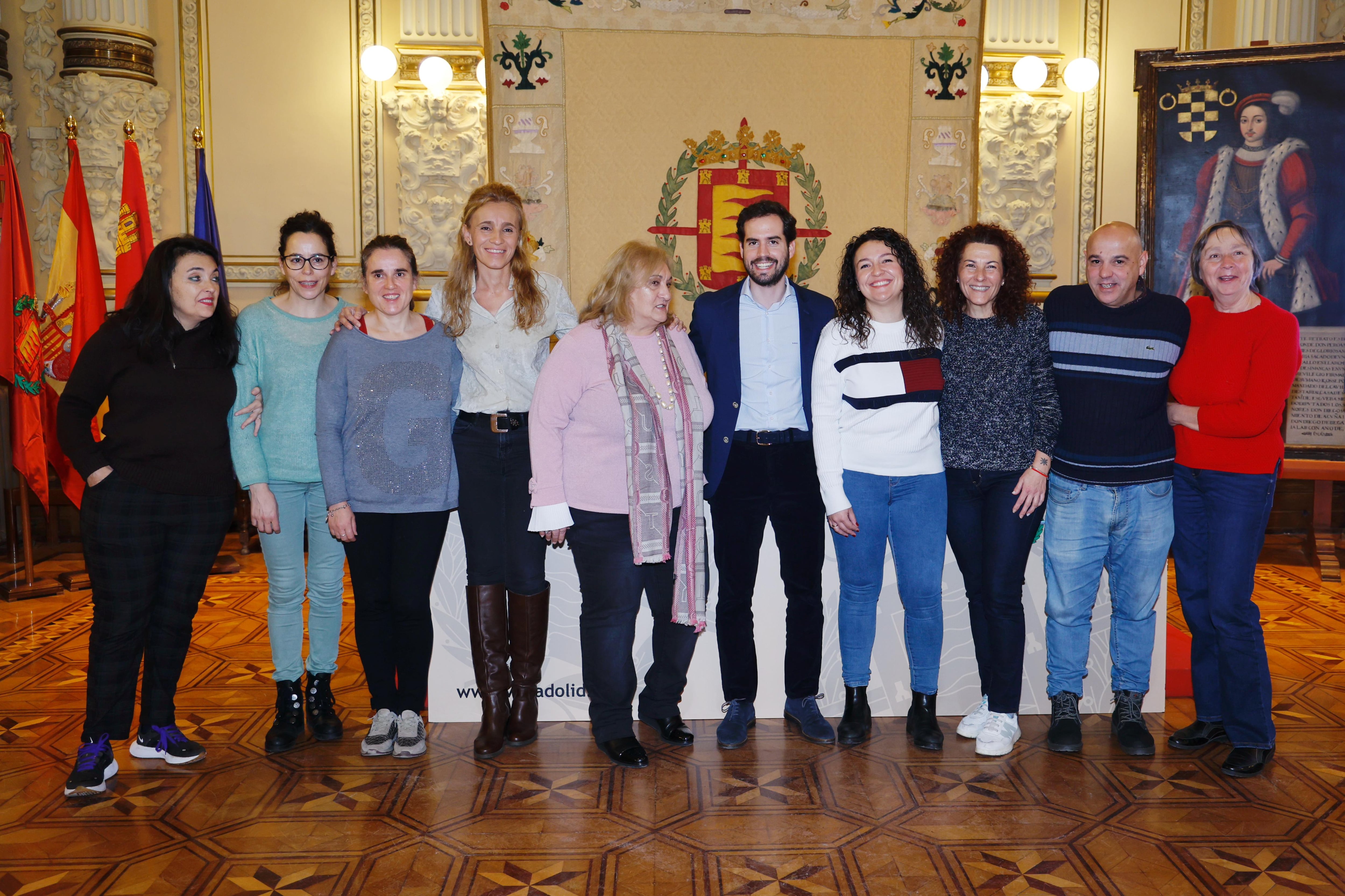 Presentación del programa de ocio inclusivo en el Ayuntamiento de Valladolid