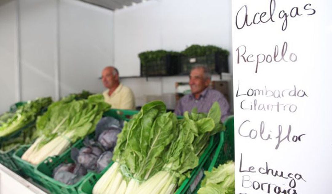 Los puestos se colocan cada semana en diferentes barrios de la ciudad.