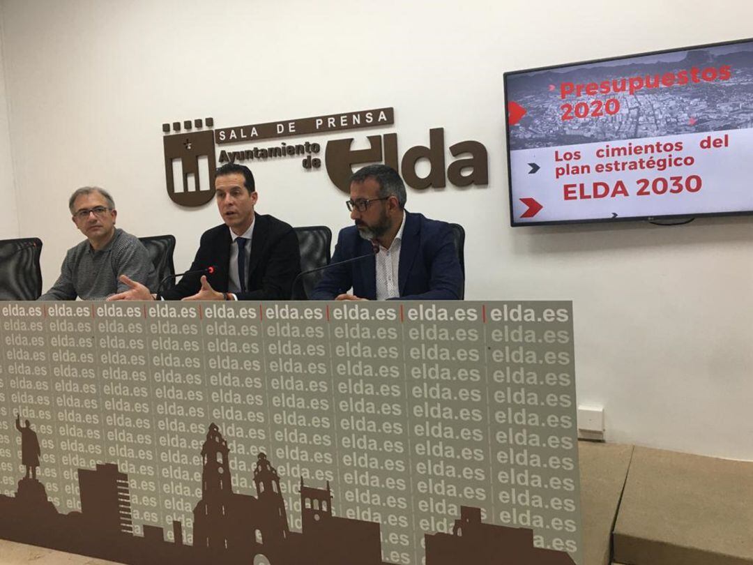 El alcalde de Elda, Rubén Alfaro, ha dado conocer la partida presupuestaria