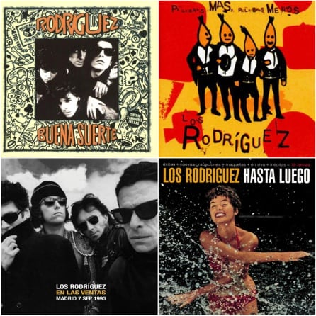 Los discos de Los Rodríguez