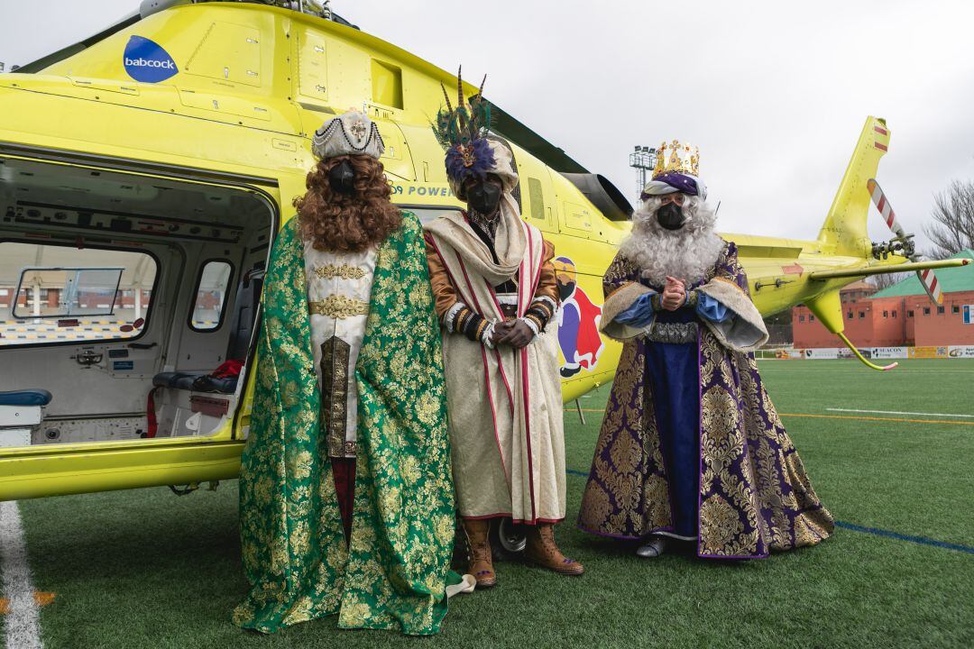 Llegada de los Reyes Magos a San Amaro