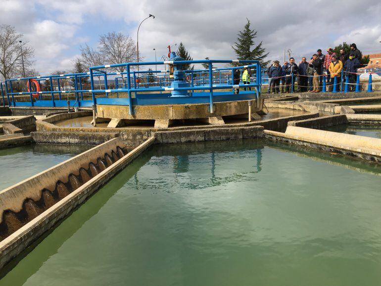 Estación depuradora de auga potable de Palencia