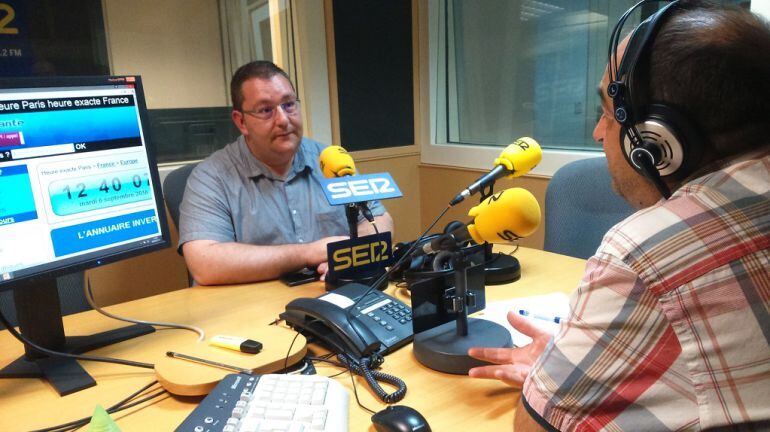 Marco Antonio Serrano entrevistado por Luis Sánchez en Hoy por Hoy Ávila