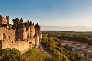 La muralla de Carcassone (Francia)