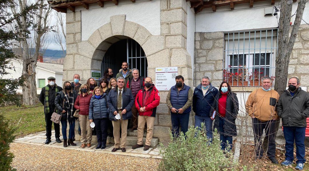 Reunión con los alcaldes del Lozoya