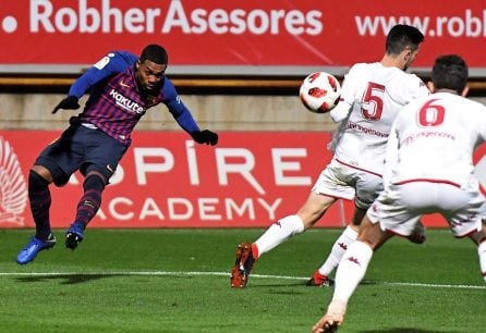 Malcolm, durante el partido