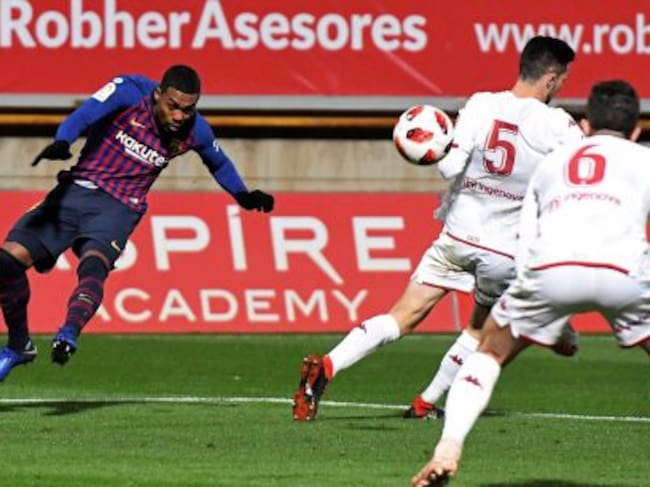 Malcolm, durante el partido