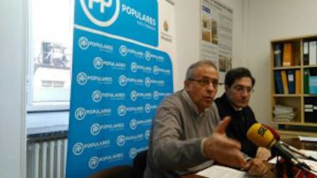 José Antonio Martínez Bermejo y Jesús Enríquez en el Grupo Popular