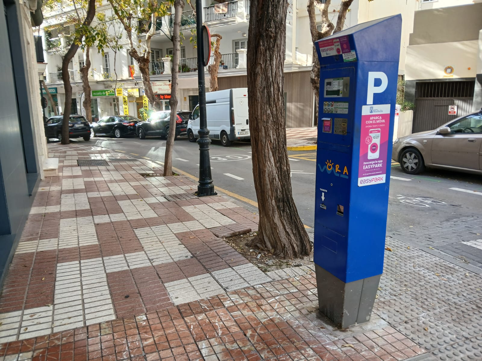 Zona azul centro de Marbella