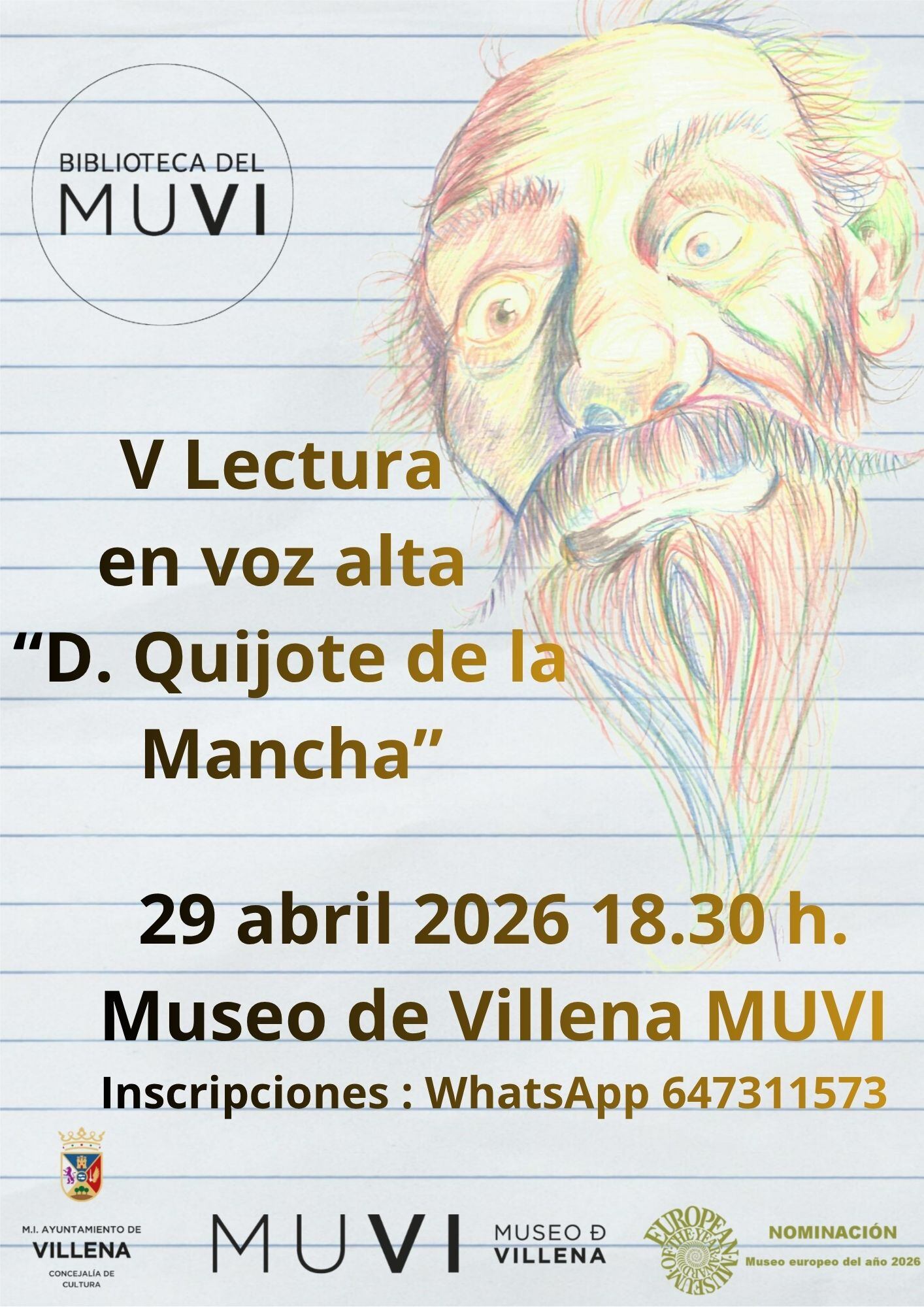 5ª lectura en voz alta