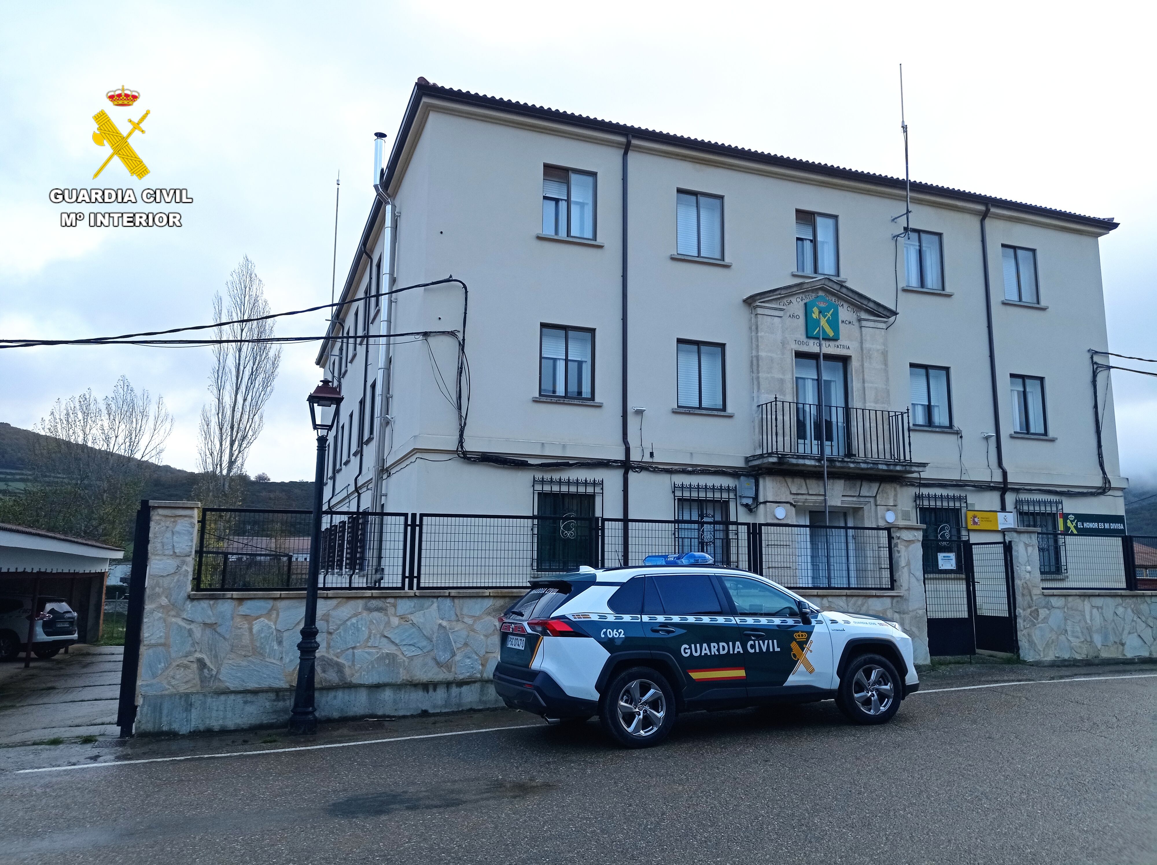 Detenido un preso fugado en la provincia de Palencia