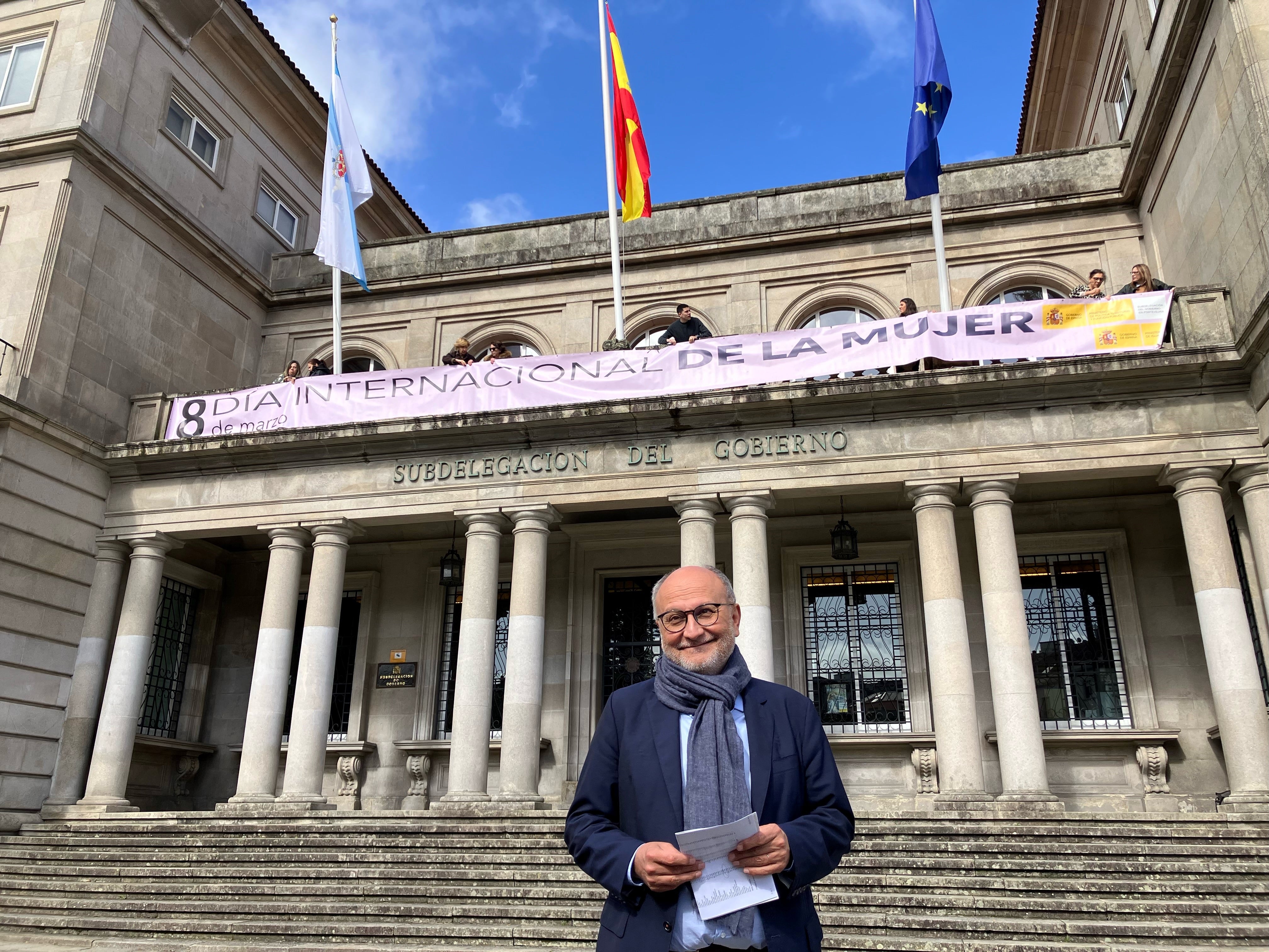 Abel Losada, subdelegado del Gobierno en Pontevedra, en una imagen de archivo