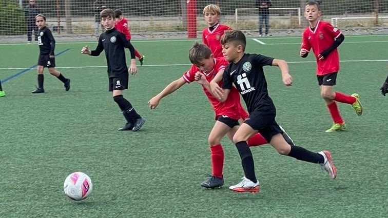 Los aficionados puedieron disfrutar de una gran matinal de fútbol base