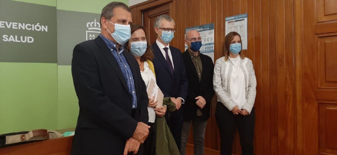 Presentación de la Guía Ictus en la consejería de Salud 