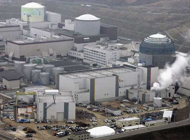 La central nuclear de Tomari en la isla de Hokkaido (Japón)