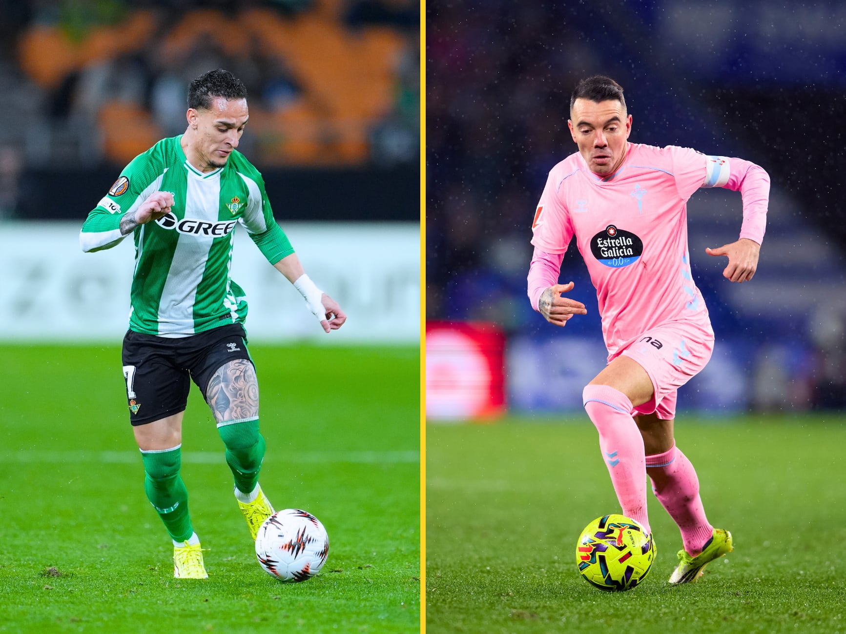 Antony - Real Betis y Iago Aspas - Celta / Cadena SER