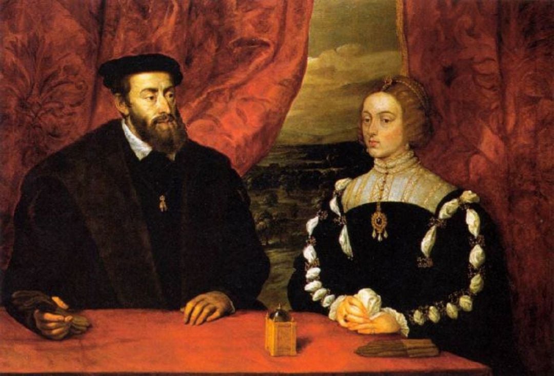 Carlos V e Isabel de Portugal retratados por Rembrandt