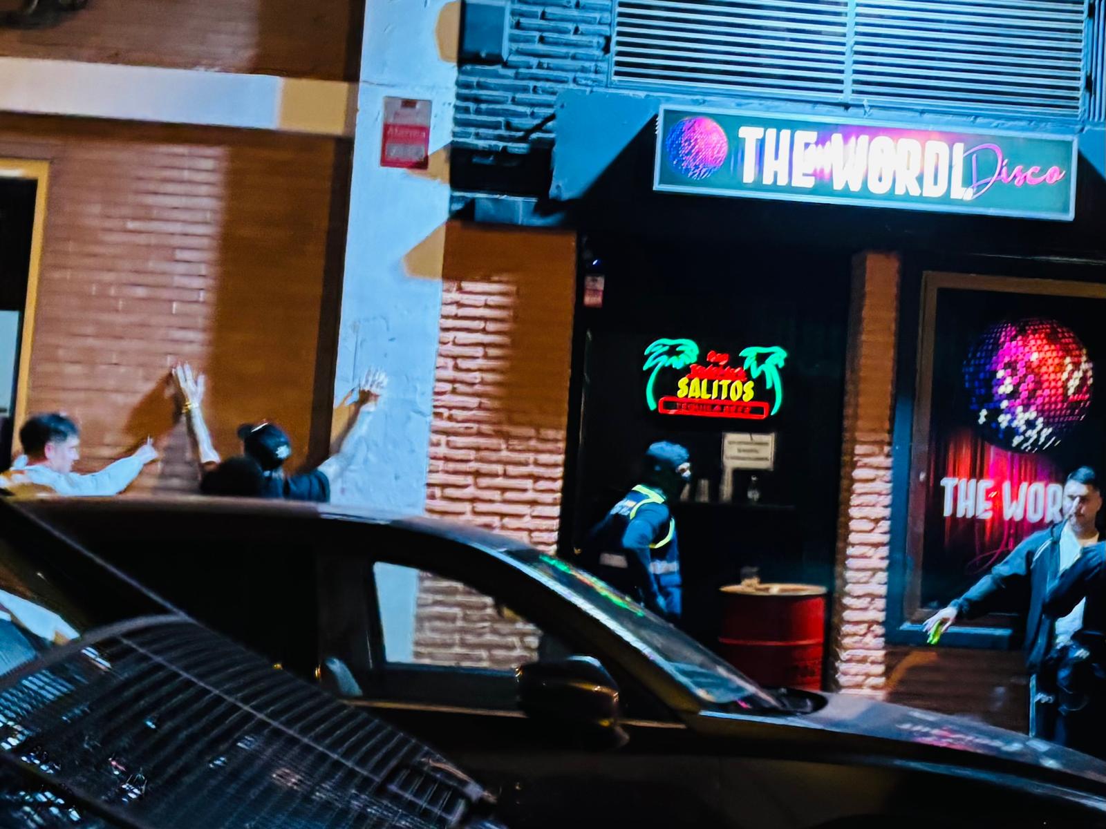 Actuación de la Policía Nacional en Ciudad Jardín