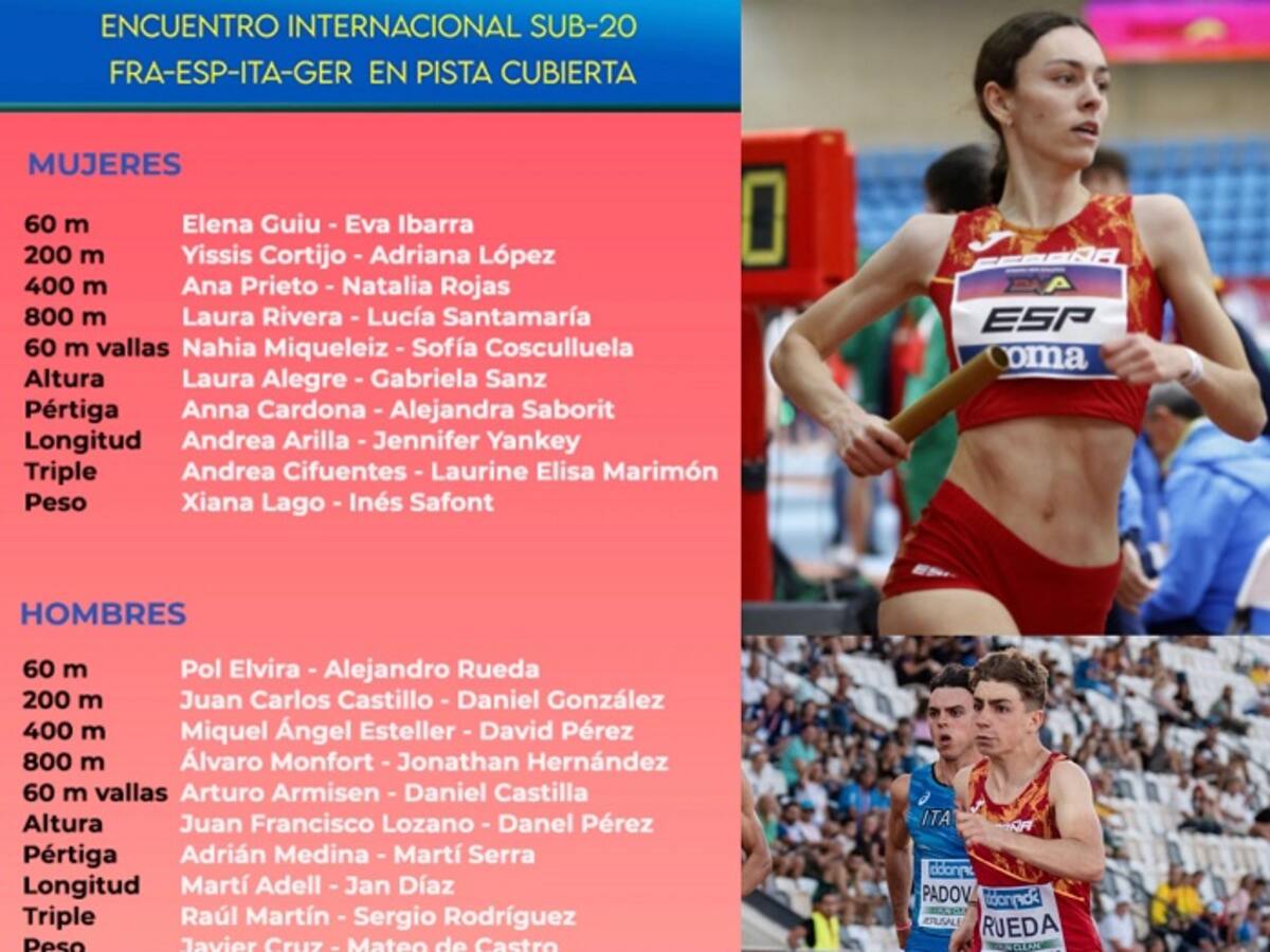 Ana Prieto y Alejandro Rueda, del Bahía de Algeciras, convocados con España