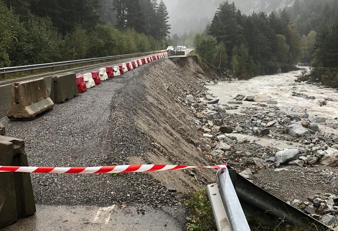 Paso alterno y provisional en la A-138 que une Bielsa con Francia este sábado