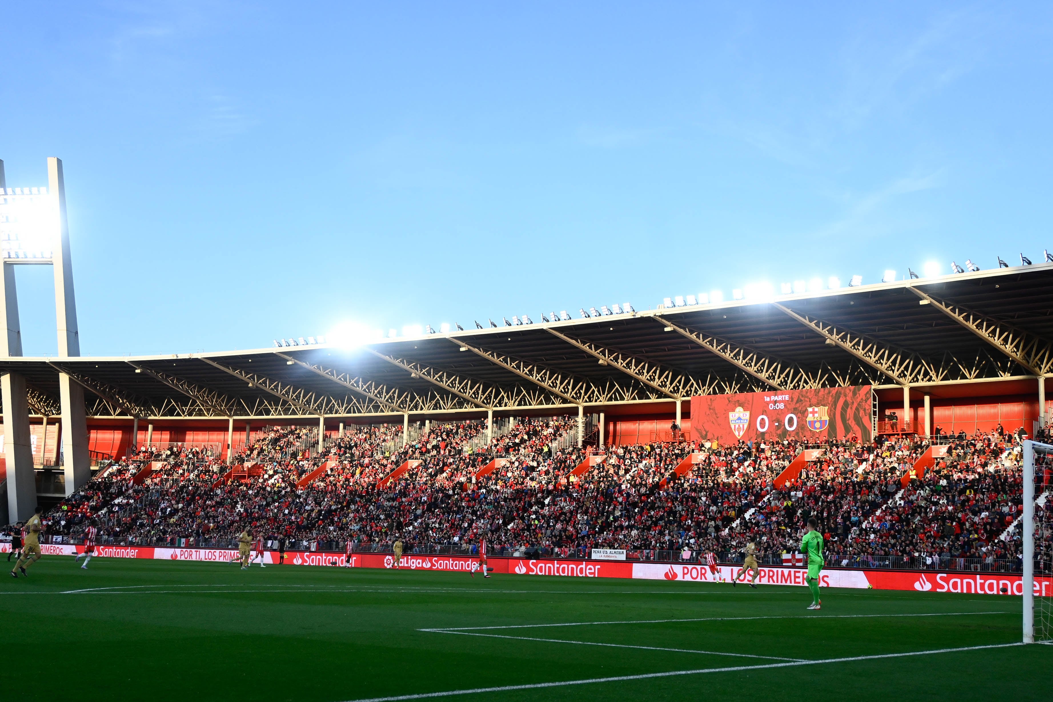 El Estadio de los Juegos Mediterráneos se llenará para ver el Almería-Barça.