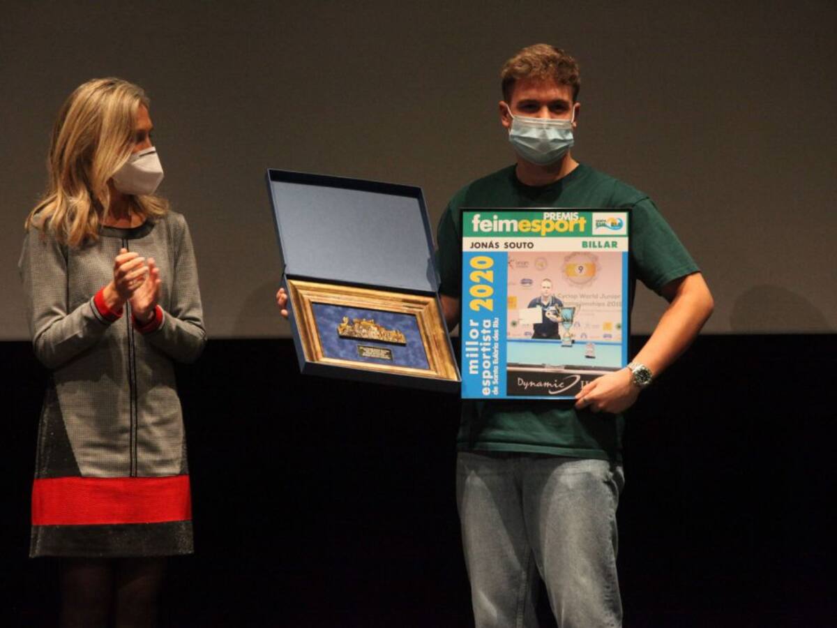 Jonás Souto elegido mejor deportista de Santa Eulària
