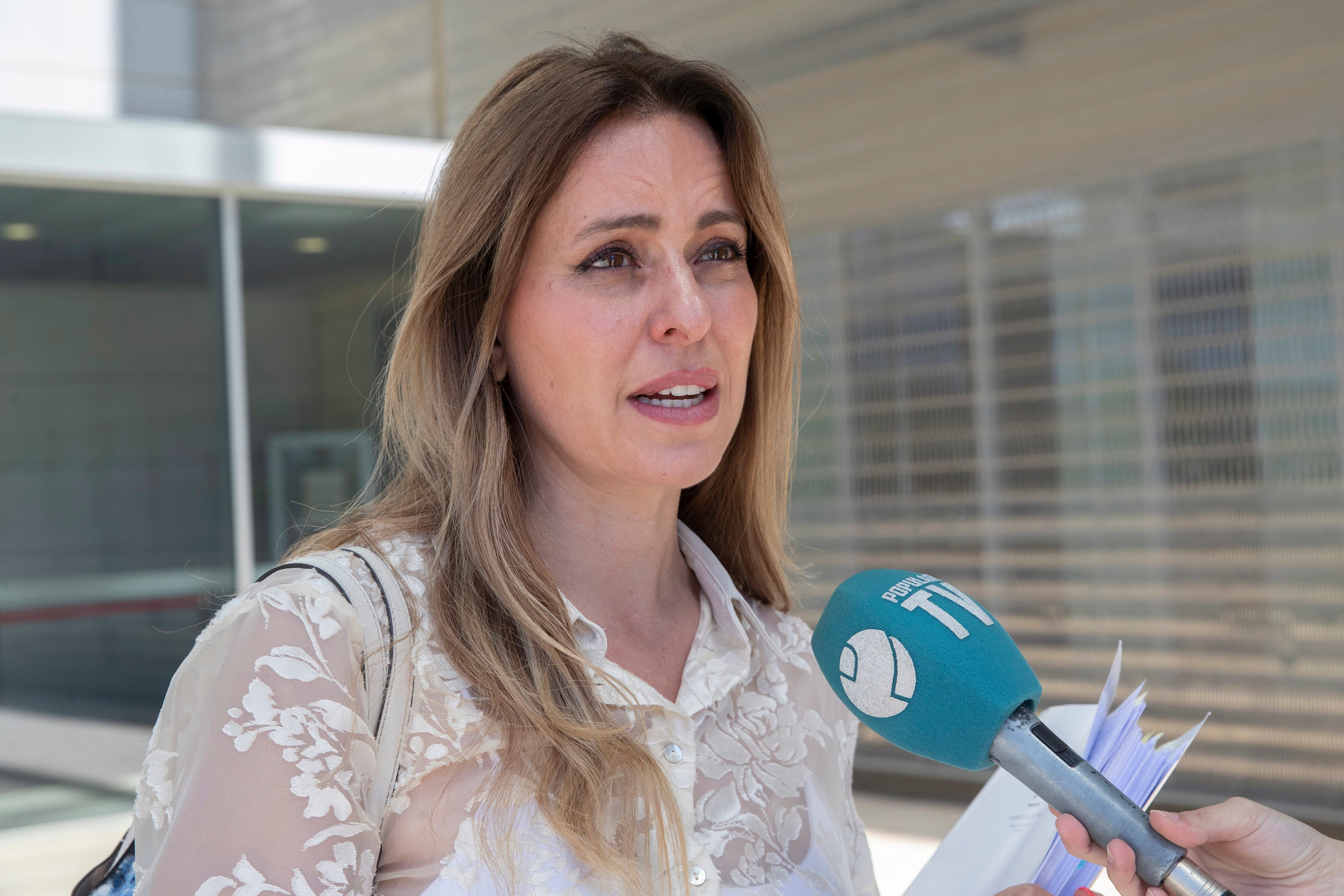 La abogada de familiares de las víctimas del incendio de las discotecas de Murcia Teatre y Fonda Milagros, Ainhoa Azpeitia