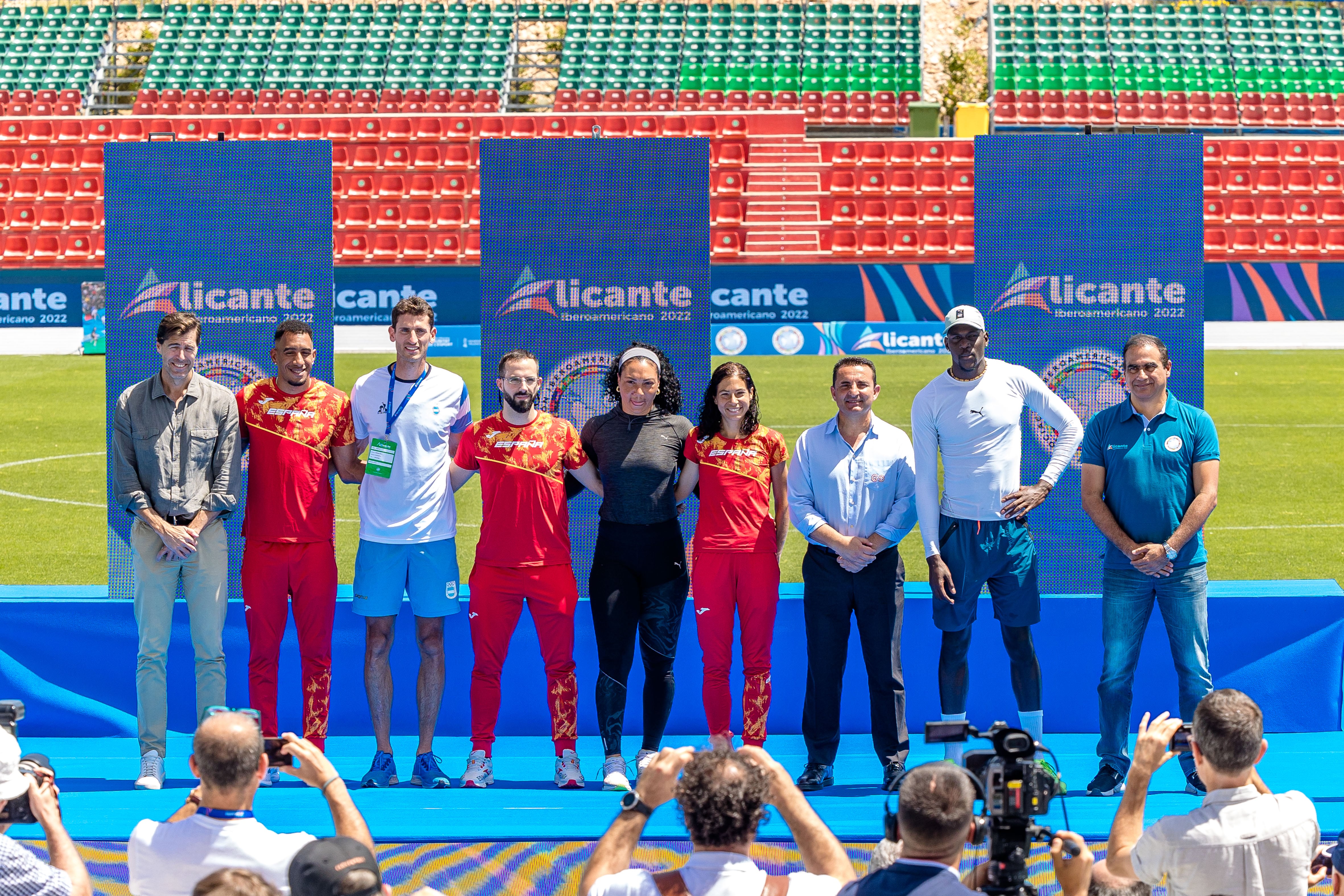 Presentación del XIX Campeonato Iberoamericano de Atletismo en el Estadi Olimpic Camilo Cano de la Nucía