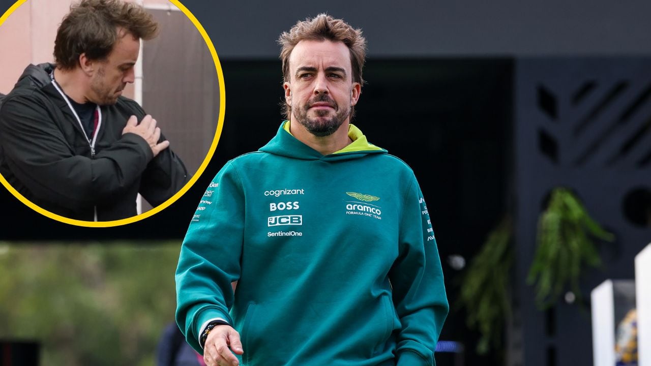 Fernando Alonso, protagonista de un gesto viral en redes sociales