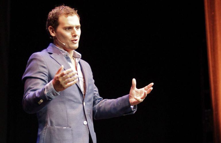 El presidente de Ciudadanos y candidato a la Presidencia del Gobierno, Albert Rivera.