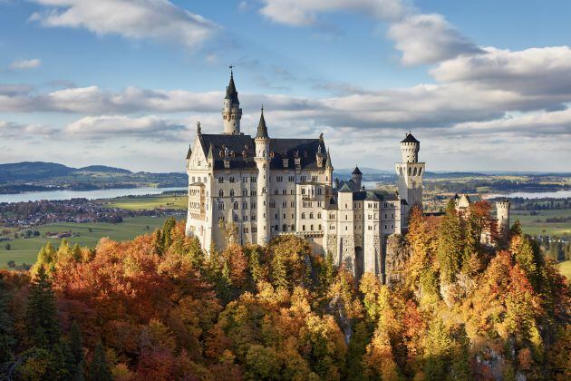 El castillo de Neuschwanstein, en el sur de Baviera