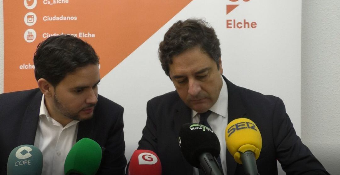 David Caballero y Emigdio Tormo