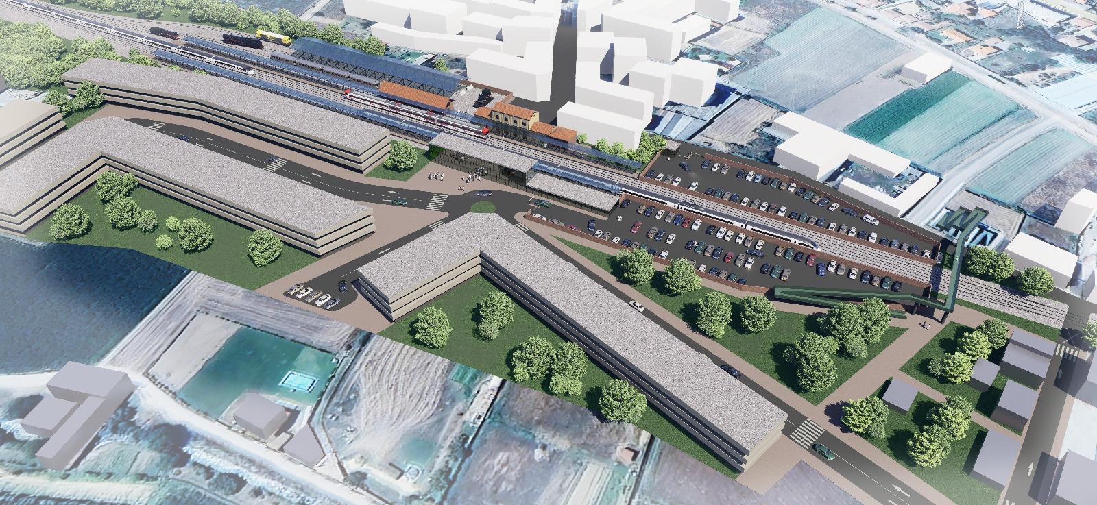 Infografía del proyecto ferroviario al que aspira Astorga