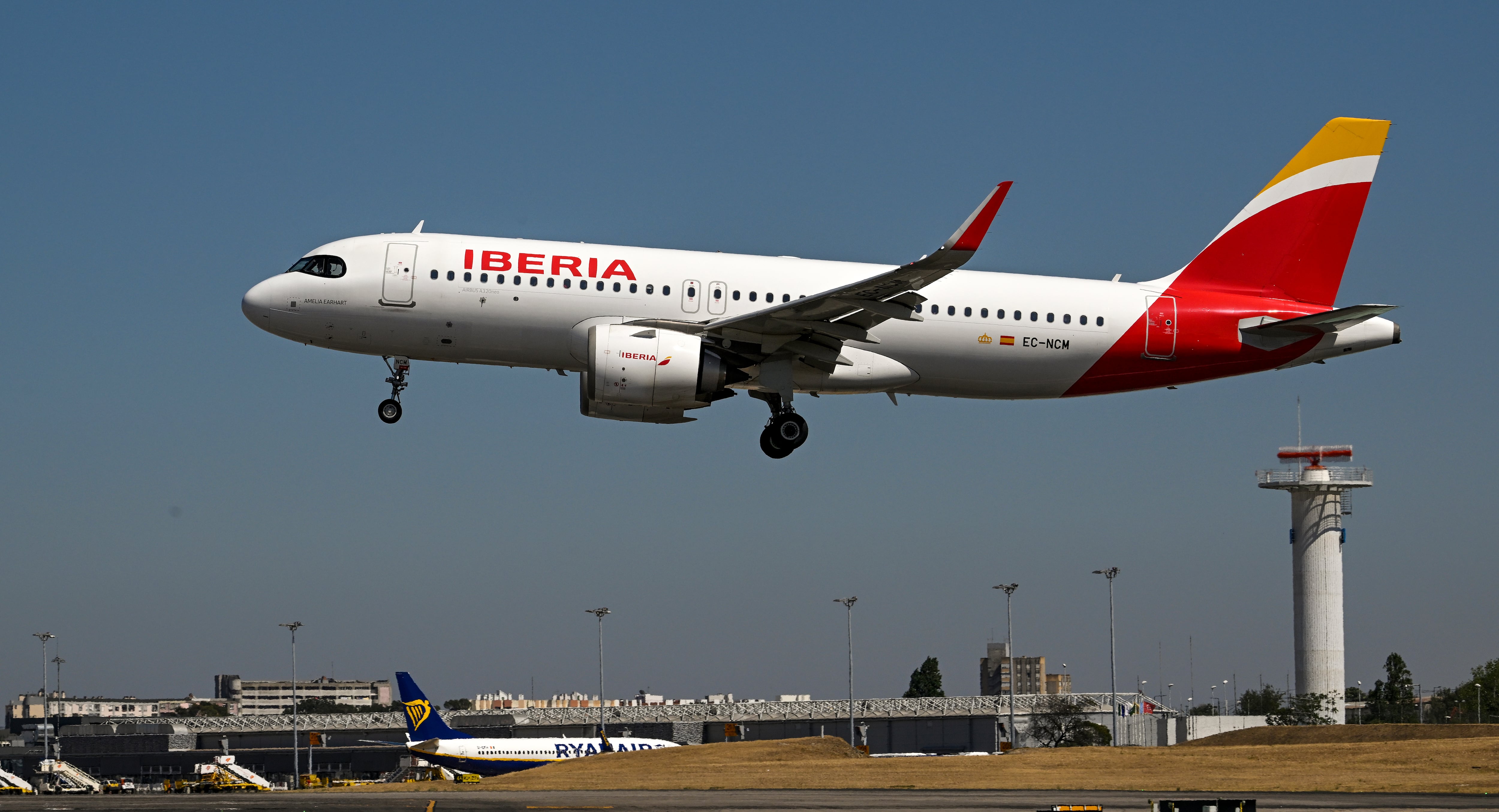 La estafa está relacionada con Iberia.