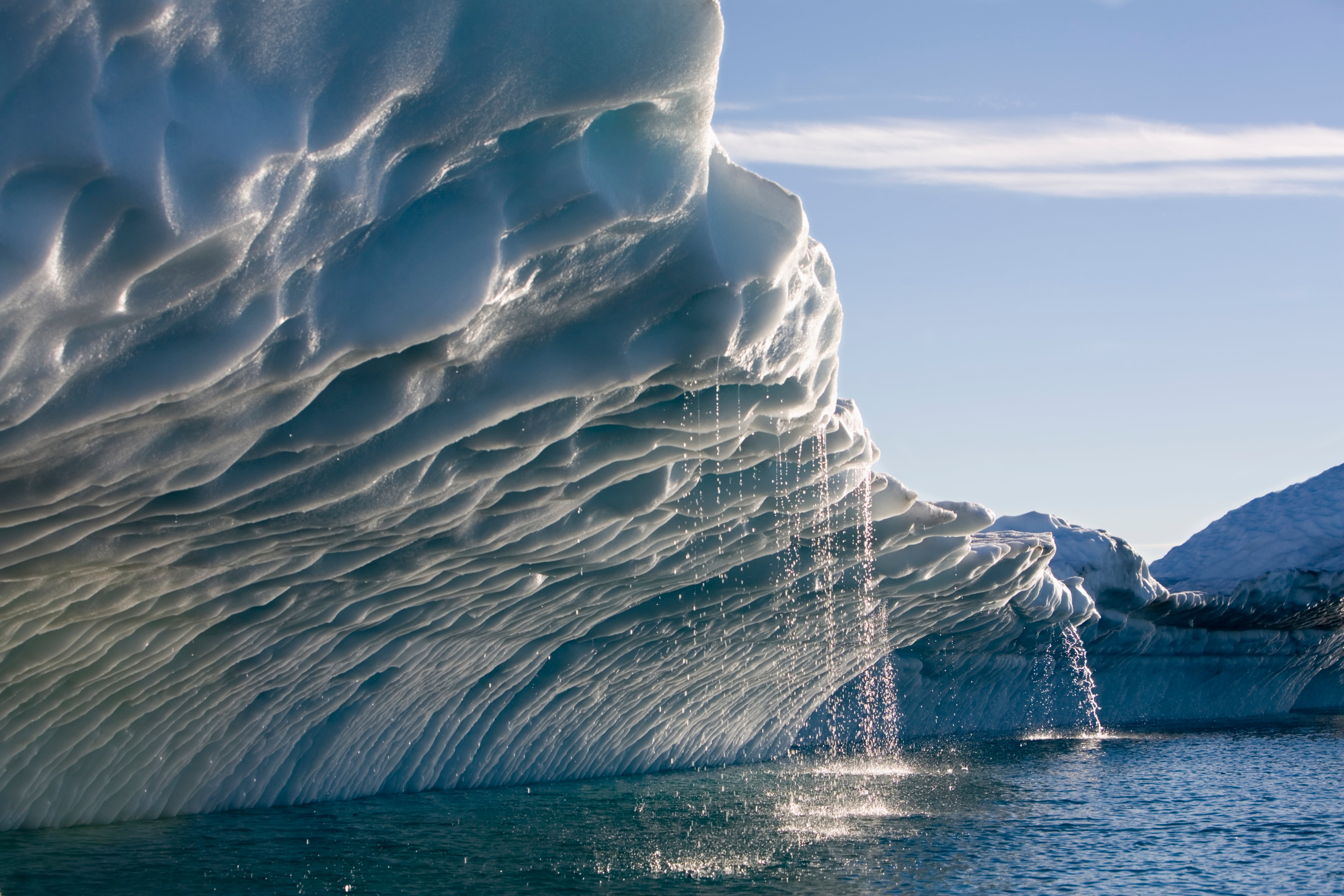 Imagen de un iceberg. (Jakobshavn Icefjord) in Disko Bay.