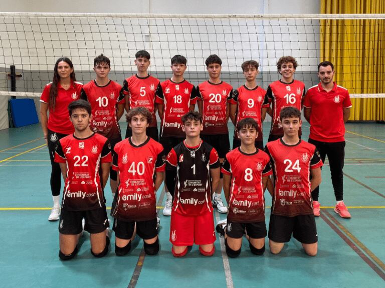 Cadete masculino verde del CV Xàtiva