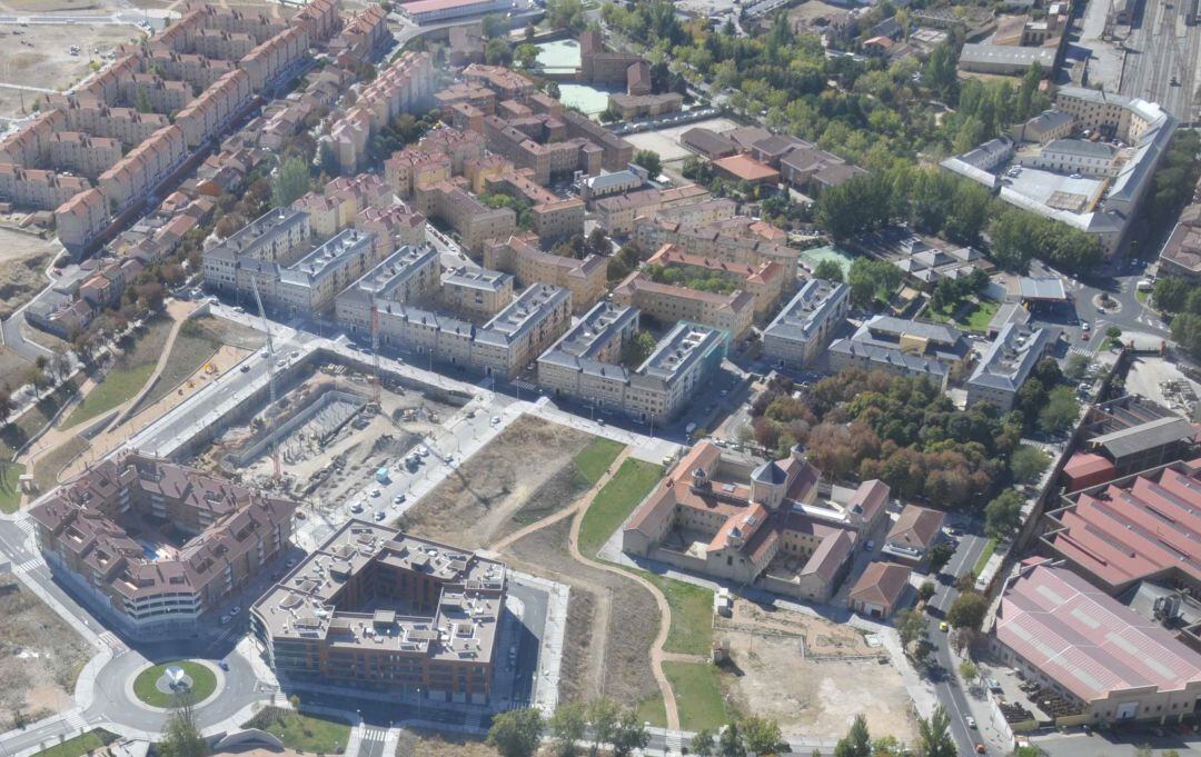 Imagen aérea del barrio de San José