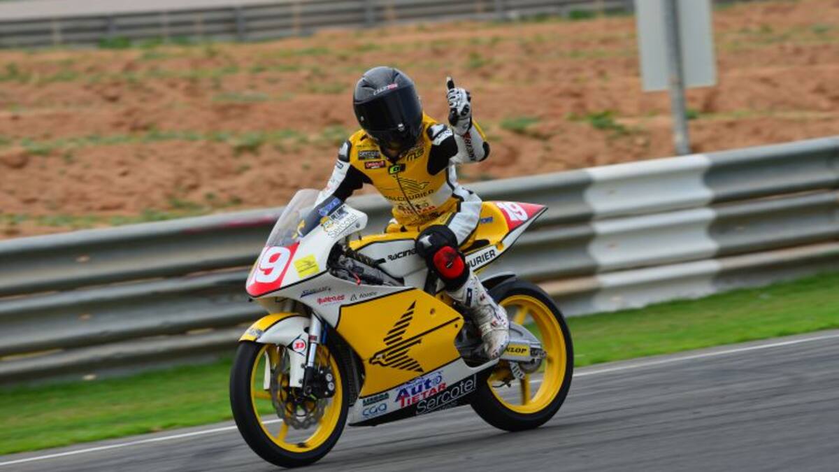 Víctor Rodríguez brilla en Cheste