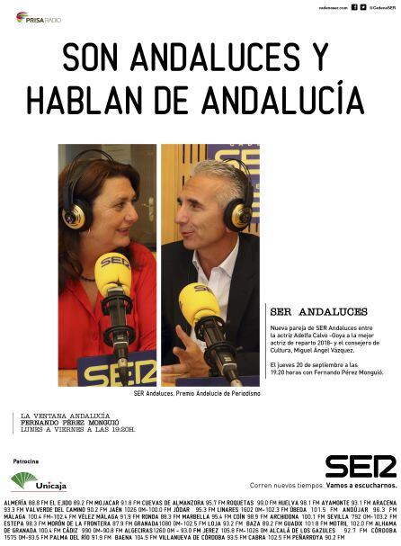 Adelfa Calvo y Miguel Ángel Vázquez